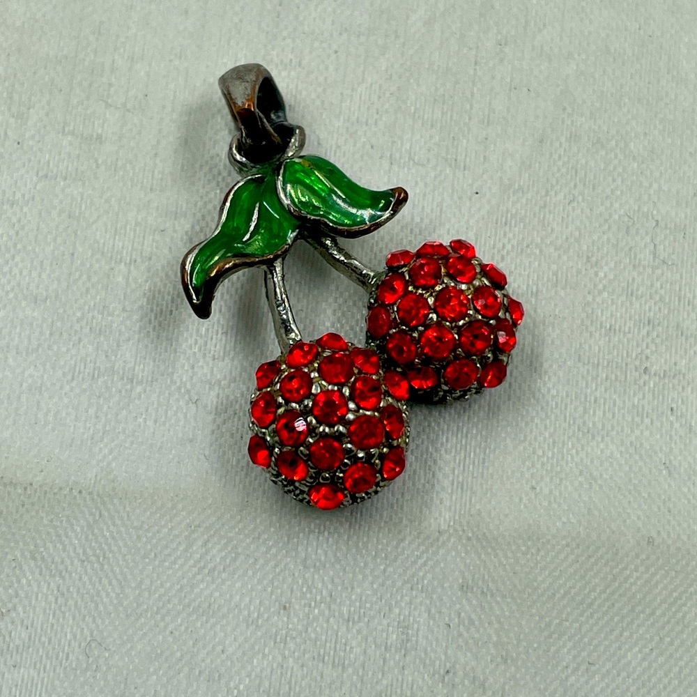 Vintage Cherry Pendant